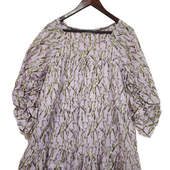 Happy Nature X Iris Print Boho Dress - Picture 11 of 13